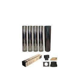 CALEFACTOR A LEA KIT DE TECHO AC.INOX 8"(32110)