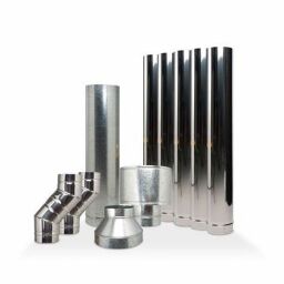 CALEFACTOR A LEA KIT DE PARED AC.INOX.6"(32108)