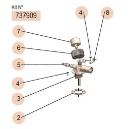 SAMOA REPUESTOS DRAINER 70/100 BOMBA DE VACIO 737909