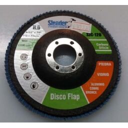 DISCO FLAP PVIDRIO IMPORTADO 4' 12 - G 120