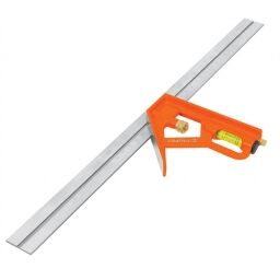 ESCUADRA CARPINTERO COMBINADA TRUPER C/NIVEL 16" ECT 16