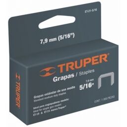 GRAMPADORA.TRUPER - GRAMPAS MODELO ET 21 2.- 5/16 (1000u)