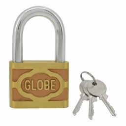 CANDADO BRONCE GLOBE 50 MM