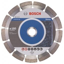 DISCO DIAMANTADO BOSCH SEGMENTADO 180 MM PROF PIEDRA