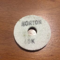 RUEDA DE AMOLAR BLANCA 13- 2' X 1/4- 46