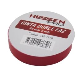 CINTA DOBLE FAZ 24MM X 5 MTS HESSEN