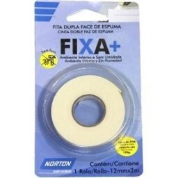 CINTA DOBLE FAZ 12MM X 2 MTS NORTON