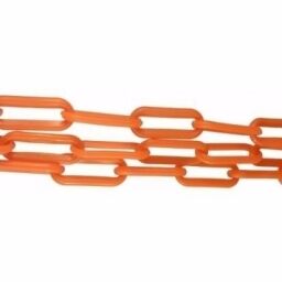 CADENA PLASTICA IMPORTADA NARANJA