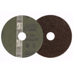 DISCO DE LIJADORA NORTON P/METAL 4'1/2 -GRANO 36