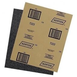 LIJA P/METAL AL AGUA NORTON 280