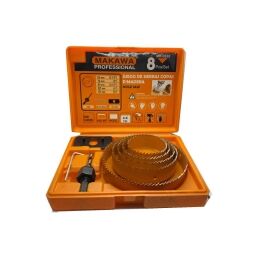 SIERRA COPA P/MADERA JUEGO IMPORTADO 2'1/2 A 5' 8P