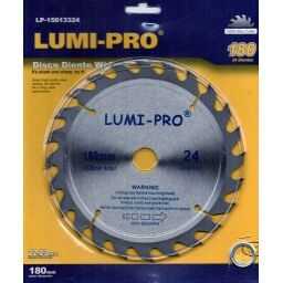 SIERRA P/MADERA C/WIDIA 7 1/4 X 24D P/ARGENTEC