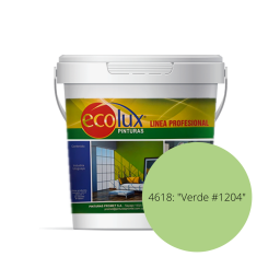 ECOLUX-LATEX INT/EXT VERDE 1204 3.6 LT 461836