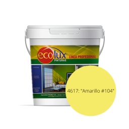 ECOLUX-LATEX INT/EXT AMARILLO 104 3.6 LT 461736