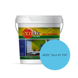 ECOLUX-LATEX INT/EXT AZUL 1104 3.6 LT 460936